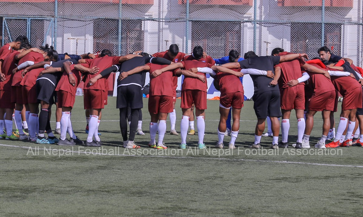 मोरिसससँगको मैत्रीपूर्ण खेलका लागि नेपाली फुटबल टोलीको घोषणा